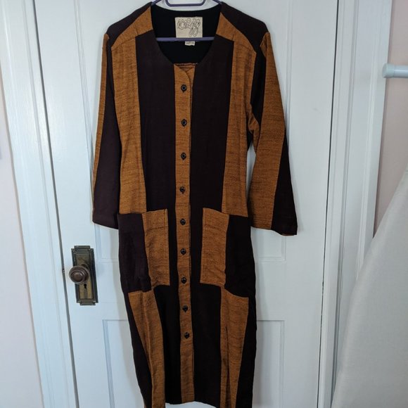 Ace and Jig Women's Brown Ari Button-down Dress - Picture 2 of 8